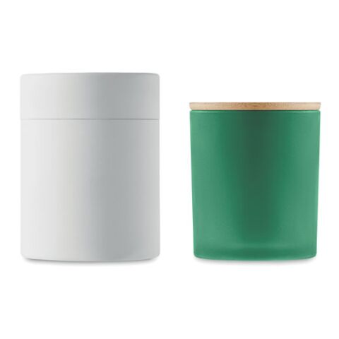 Kerze im Glas 120 g grün | ohne Werbeanbringung | Nicht verfügbar | Nicht verfügbar | Nicht verfügbar