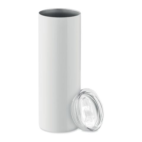 Doppelwandiger Becher Subli weiß | ohne Werbeanbringung | Nicht verfügbar | Nicht verfügbar | Nicht verfügbar