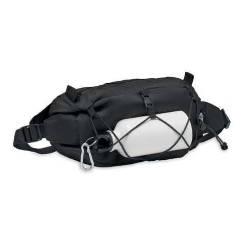 Gürteltasche 600D Recycled PET schwarz | ohne Werbeanbringung | Nicht verfügbar | Nicht verfügbar | Nicht verfügbar