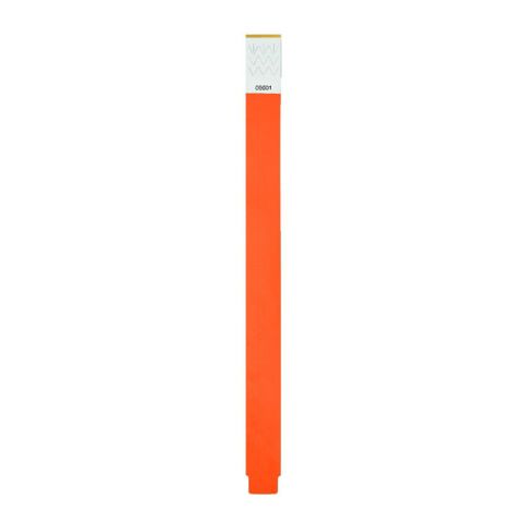 Tyvek® Event Armband orange | ohne Werbeanbringung | Nicht verfügbar | Nicht verfügbar