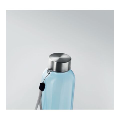 RPET Flasche 500ml transparent hellblau | ohne Werbeanbringung | Nicht verfügbar | Nicht verfügbar | Nicht verfügbar
