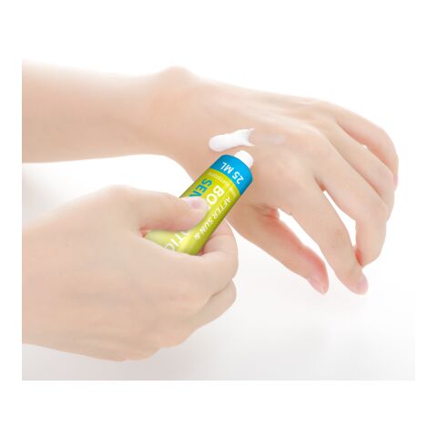 25 ml Tube - Body &amp; After Sun Lotion (sensitiv) Weiß | ohne Werbeanbringung