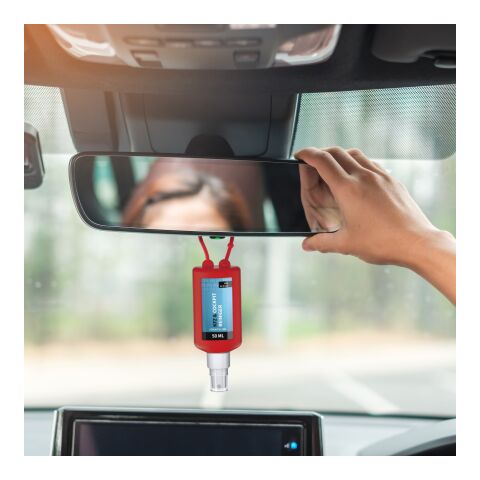 Kfz-Cockpit Reinigungsspray Rot | ohne Werbeanbringung