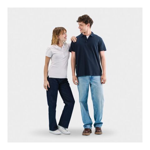PEOPLE DAMEN POLO 210g weiß | M