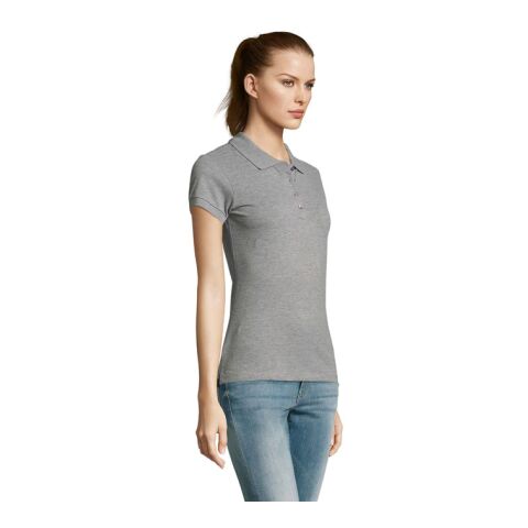 PASSION DAMEN POLO 170g grau melange 2 | M | ohne Werbeanbringung | Nicht verfügbar | Nicht verfügbar | Nicht verfügbar