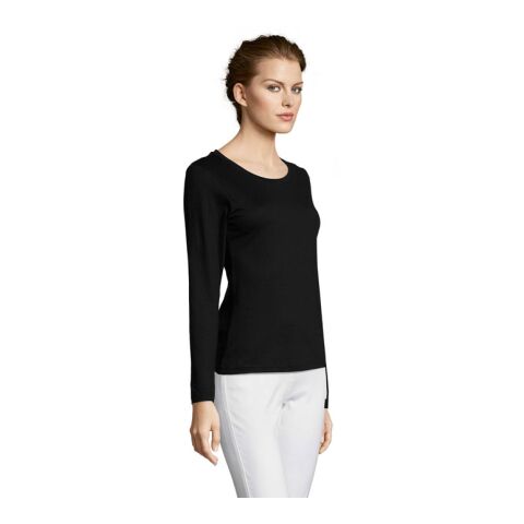 MAJESTIC DAMEN T-SHIRT 150g tiefschwarz | S | ohne Werbeanbringung | Nicht verfügbar | Nicht verfügbar | Nicht verfügbar