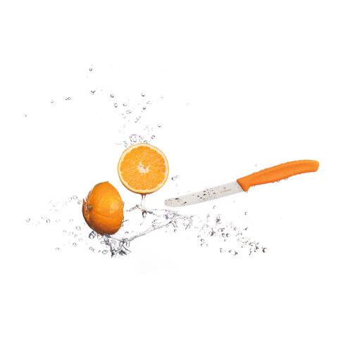 Victorinox Swiss Classic Tomaten- und Tafelmesser orange | ohne Werbeanbringung
