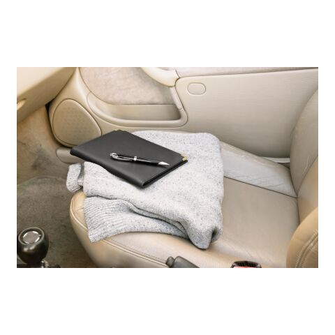 Konferenzmappe Oxford aus PU mit Metallecken A5 Schwarz | ohne Werbeanbringung | Nicht verfügbar | Nicht verfügbar