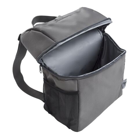 Kühltaschen-Rucksack aus recyceltem Polyester Elliott Grau | ohne Werbeanbringung | Nicht verfügbar | Nicht verfügbar