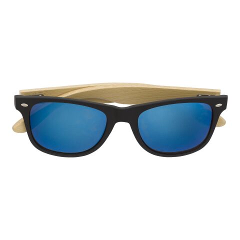 Sonnenbrille aus ABS und Bambus Luis Blau