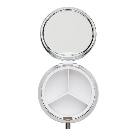 Tablettenbox aus Eisen Zara Silber | ohne Werbeanbringung | Nicht verfügbar | Nicht verfügbar