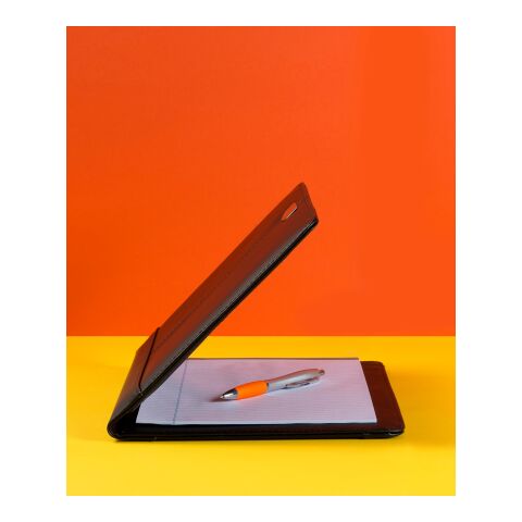 Konferenzmappe &#039;Laser-Line&#039; aus Kunstleder Schwarz | ohne Werbeanbringung | Nicht verfügbar | Nicht verfügbar