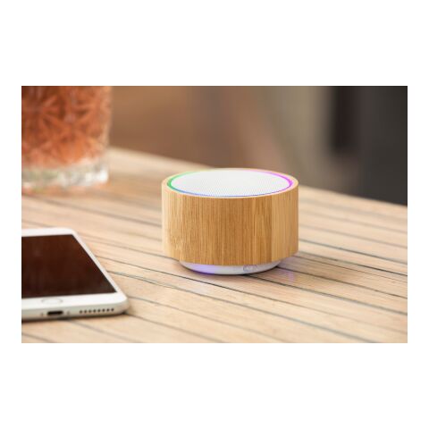 Wireless Lautsprecher &#039;Tokio&#039; aus ABS-Kunststoff Braun | ohne Werbeanbringung | Nicht verfügbar | Nicht verfügbar