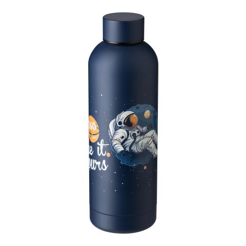 Flasche aus recyceltem Edelstahl Isaiah Schwarz | ohne Werbeanbringung | Nicht verfügbar | Nicht verfügbar