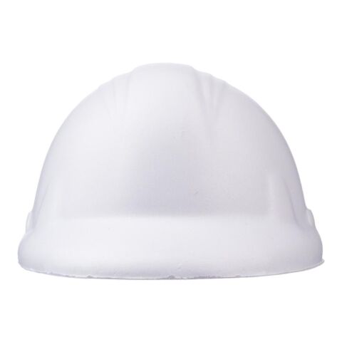 Anti-Stress Bauhelm 'Bobby' aus PU Schaum Weiß | ohne Werbeanbringung | Nicht verfügbar | Nicht verfügbar