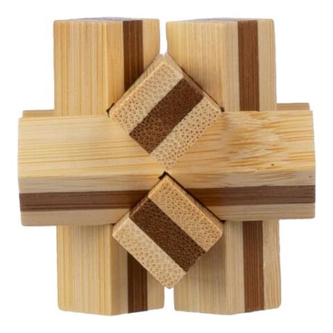 Geduldsspiel aus Holz Inge Braun | ohne Werbeanbringung | Nicht verfügbar | Nicht verfügbar