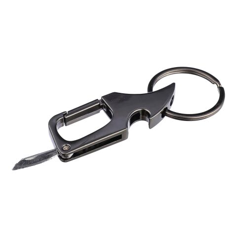 Metallkarabiner-Schlüsselanhänger Bella grau | ohne Werbeanbringung | Nicht verfügbar | Nicht verfügbar