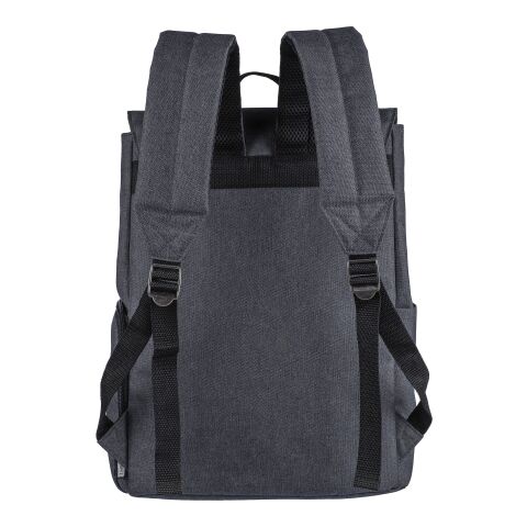 15 Zoll Laptop-Rucksack aus 600D Polyester-Gewebe Dennis Schwarz | ohne Werbeanbringung | Nicht verfügbar | Nicht verfügbar