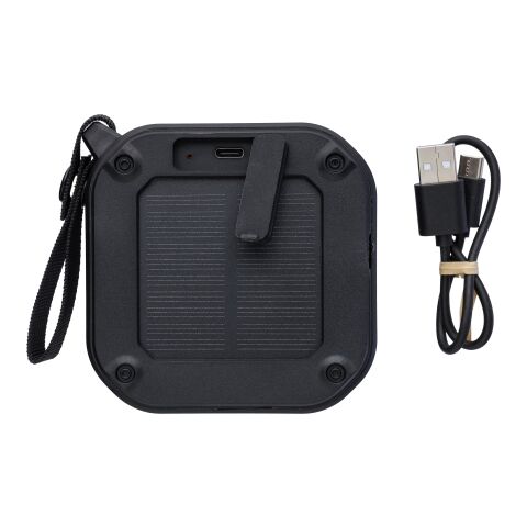 Außenlautsprecher aus recyceltem ABS Lois Schwarz | ohne Werbeanbringung | Nicht verfügbar | Nicht verfügbar