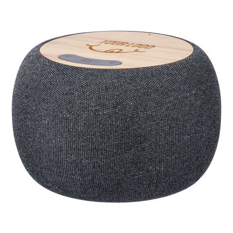 Recycelter Bambus-Lautsprecher Lyle Schwarz | ohne Werbeanbringung | Nicht verfügbar | Nicht verfügbar