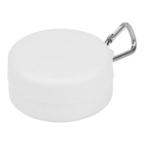 Trinkbecher 'Travel' aus Kunststoff Weiß | ohne Werbeanbringung | Nicht verfügbar | Nicht verfügbar