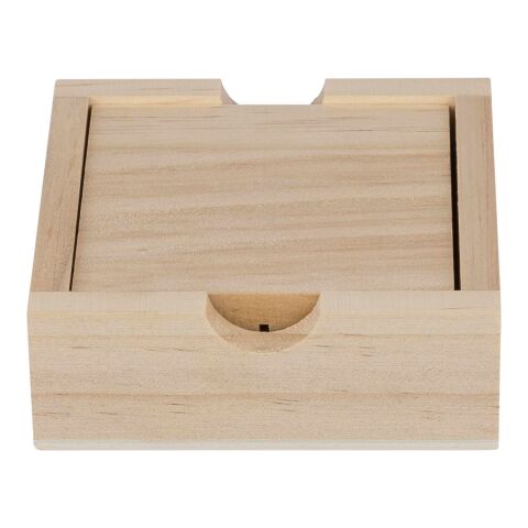 Mini-Sudoku-Set aus Kiefernholz Kenza Braun | ohne Werbeanbringung