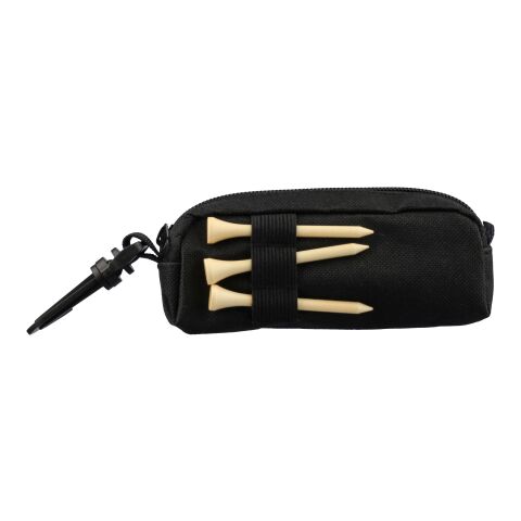 rPET-Golfset Aruna Schwarz | ohne Werbeanbringung