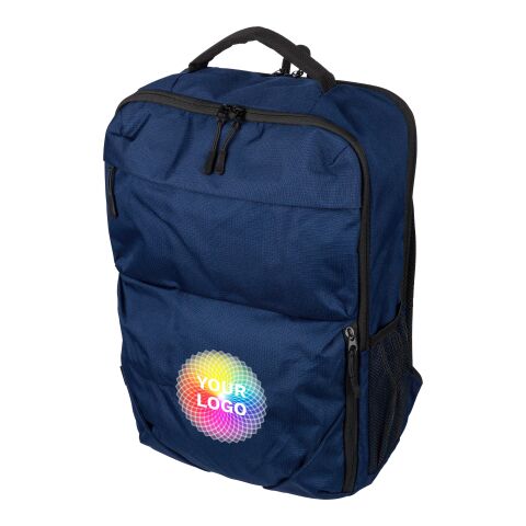 rPET (300D) Polyester Ocean Bound Rucksack Tova Schwarz | ohne Werbeanbringung | Nicht verfügbar | Nicht verfügbar