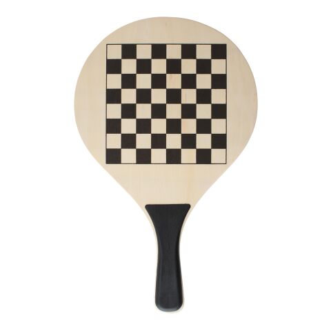 Strandspiel aus Holz Colby Schwarz | ohne Werbeanbringung | Nicht verfügbar | Nicht verfügbar