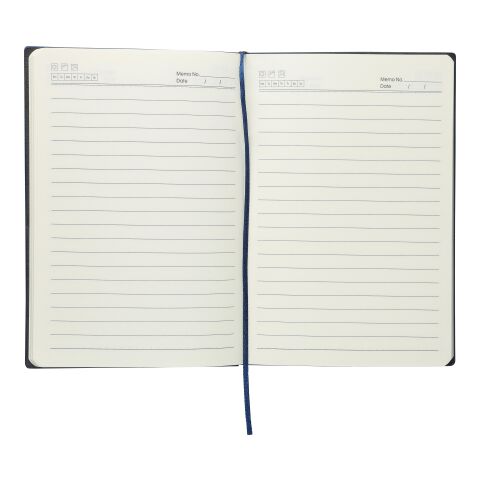 Recyceltes PU-Notizbuch (A5) Elian Hellblau | ohne Werbeanbringung | Nicht verfügbar | Nicht verfügbar