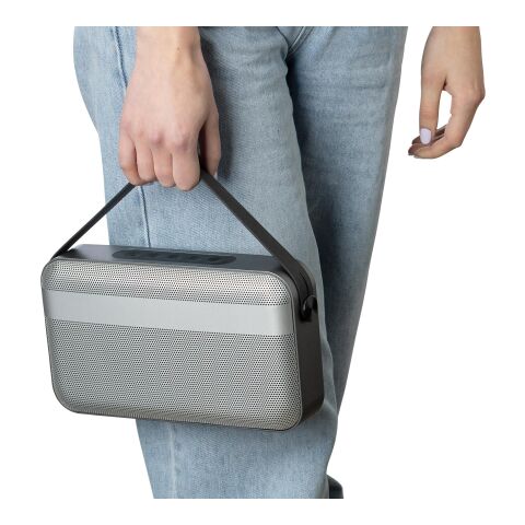 BrandCharger Wireless-Lautsprecher Nano Beast Schwarz/Silber | ohne Werbeanbringung | Nicht verfügbar | Nicht verfügbar