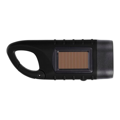 Solar-Taschenlampe Kano | Recycelt Schwarz