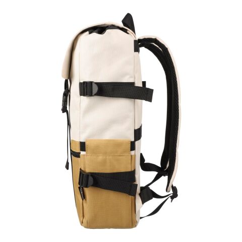 Rucksack Vayo 2-tone | Recycelt | Laptop 15" | 11 l beige