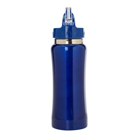 Trinkflasche 'Glauchau' aus Edelstahl Blau