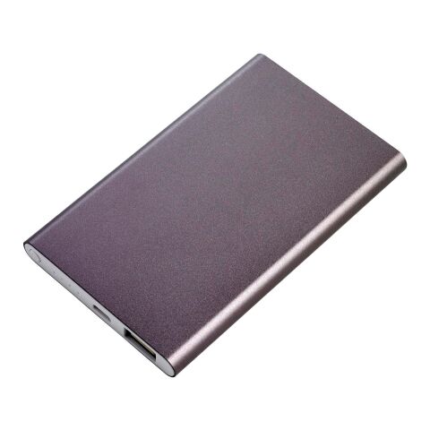 Powerbank 'Blogger' aus Kunststoff grau