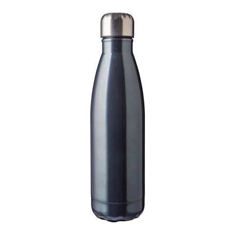 Einwandiger Edelstahlflasche aus recyceltem Stahl 650 ml Cliff Silber