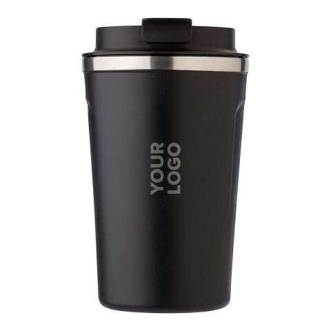 Doppelwandiger Becher aus Edelstahl Grau