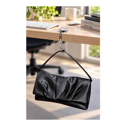 Taschen-/Jackenhalter 'Storm' aus Metall Schwarz
