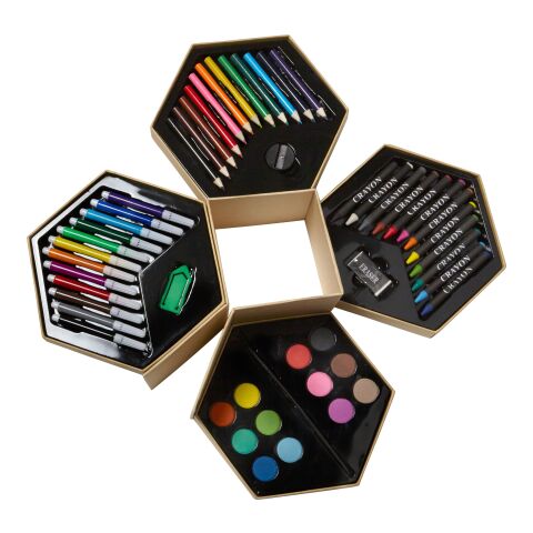 Kinderfarbbox &#039;Dirty Harry&#039; aus Karton Braun | ohne Werbeanbringung | Nicht verfügbar | Nicht verfügbar