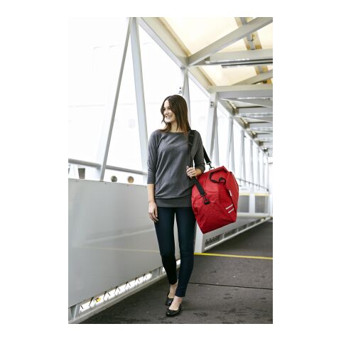 Sport-/Reisetasche &#039;Bogota&#039; aus Polyester Schwarz | ohne Werbeanbringung | Nicht verfügbar | Nicht verfügbar