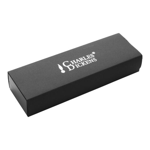 Charles Dickens Kugelschreiber &#039;Troja&#039; aus Metall Schwarz | ohne Werbeanbringung | Nicht verfügbar | Nicht verfügbar