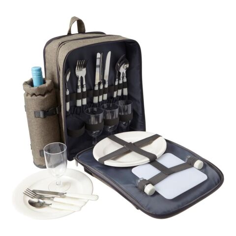 Picknick-Rucksack &#039;Aviator&#039; aus Polyester Blau | ohne Werbeanbringung | Nicht verfügbar | Nicht verfügbar