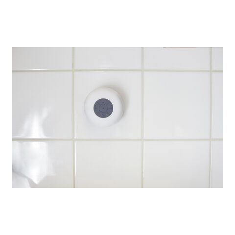 BT/Wireless-Lautsprecher &#039;Shower&#039; aus Kunststoff Rot | ohne Werbeanbringung | Nicht verfügbar | Nicht verfügbar