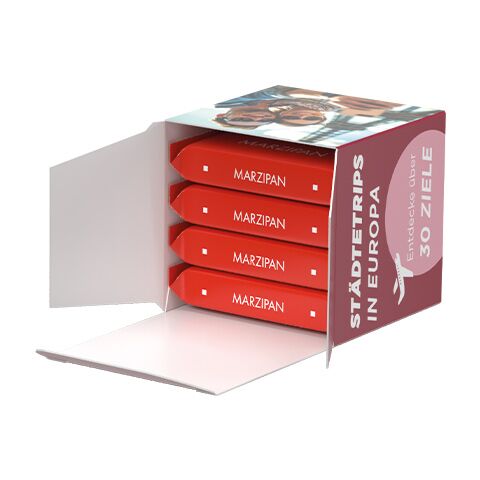 Werbewürfel Ritter SPORT mini 4c Euroskala | Ritter SPORT mini