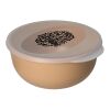 Food-Bowl "ToGo", Classic, 1,0 l beständiges braun | ohne Werbeanbringung | Nicht verfügbar | Nicht verfügbar