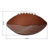 Mini-American Football "Touchdown" braun | ohne Werbeanbringung | Nicht verfügbar | Nicht verfügbar