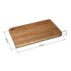 Schneidbrett "Acacia" 32x20 cm natur | ohne Werbeanbringung | Nicht verfügbar | Nicht verfügbar