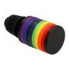 Weinstopper "Rainbow" schwarz | ohne Werbeanbringung