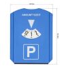 Parkscheibe "Basic" blau | ohne Werbeanbringung | Nicht verfügbar | Nicht verfügbar