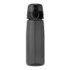 Capri 700 ml Tritan™ Sportflasche Standard | transparent schwarz | ohne Werbeanbringung | Nicht verfügbar | Nicht verfügbar